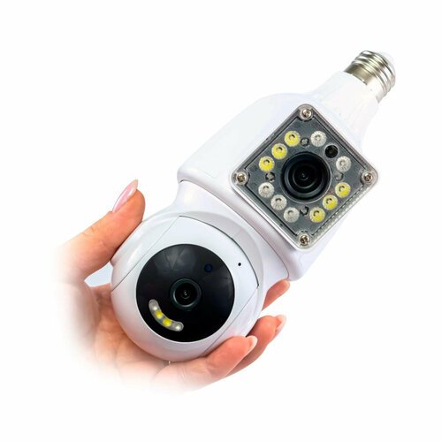 Поворотная IP Wi-Fi-камера HD com Mod: FC-33-Dual-2MP (Q24080Q3M) с двумя объективами 2Mp+2Mp, с видеоаналитикой для определения силуэта человека