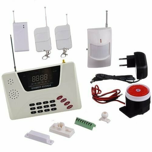 Охранный комплекс. GSM сигнализация. Security Alarm System для дома/гаража/дачи