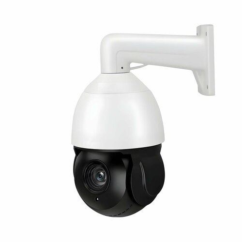 Беспроводная POE IP камера видеонаблюдения 4MP Wi-Fi HD com Мод: K630-ASWVP.4-30X (Q23642CS6) уличная поворотная. ZOOM 30X, встроенная звуковая сирен