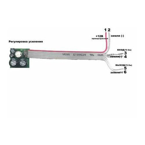 UTS-1 видеоусилитель для усиления сигнала при передаче (по коаксиальному кабелю) от видеокамеры к устройству обработки видеоизображения Iron Logic
