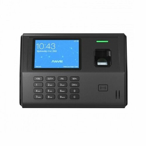 Терминал учета рабочего времени биометрический ANVIZ EP300 PRO со сканером отпечатка