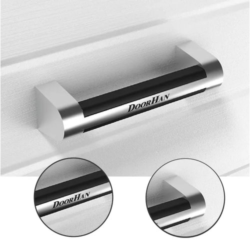 Ручка алюминиевая хромированная глянцевая DoorHan (для подъёмных/секционных ворот)