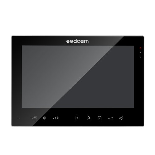Видеодомофон SD-760HW Черный SSDCAM
