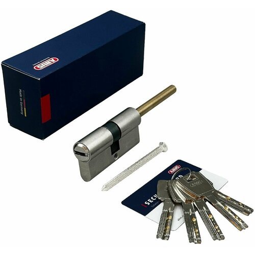 Механизм цилиндровый ABUS X6R491-27 ключ/шток 45-30 (75 мм) NI (5 key)