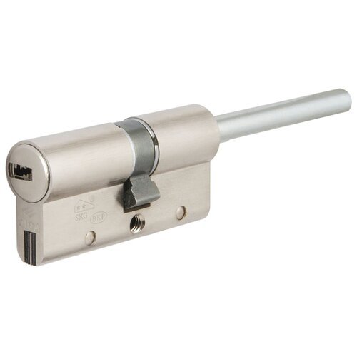 Цилиндр CISA AP4 S 85 мм.(55+30) ключ/шток, никель
