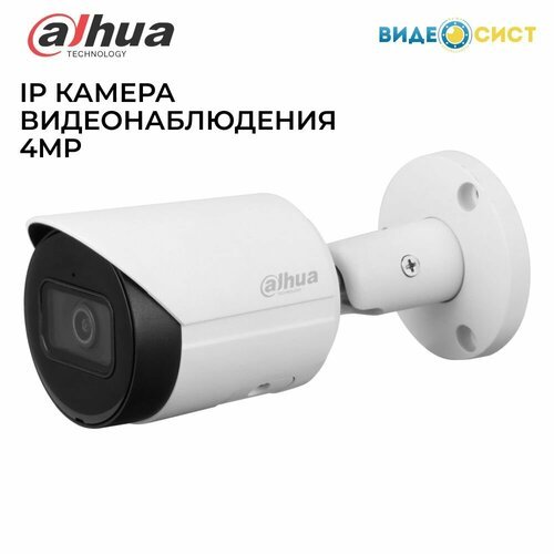 IP камера видеонаблюдения Dahua 4Mp 2шт. уличная DH-IPC-HFW2441SP-S-0280B встроенный микрофон