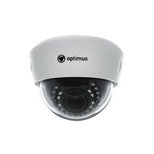 Камера видеонаблюдения  optimus IP-E022.1(2.8)PE белый/черный