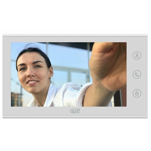 CTV-M5700 (белый) монитор видеодомофона с Wi-Fi