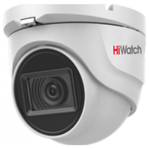 Видеокамера HD-TVI 5 Мп уличная купольная с EXIR подсветкой до 30м 2.8мм (DS-T503(C)(2.8mm) 300614246 HiWatch