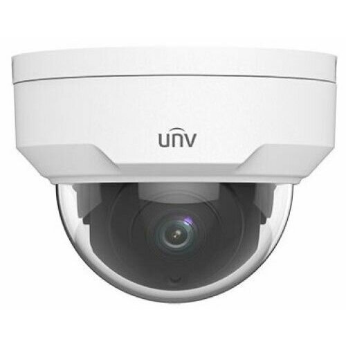 Видеокамера IP UNIVIEW IPC324LB-SF28K-G купольная антивандальная, 1/3 4 Мп КМОП 30 к/с, ИК-подсветка до 30м, 0.01 Лк F2.0, объектив 2.8 мм