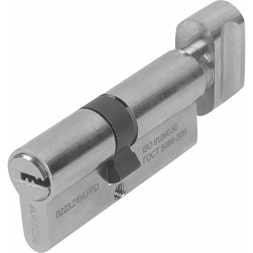 Цилиндровые механизмы Apecs Pro LM-68(31/37C)-C-NI 68 мм, ключ/вертушка, цвет никель