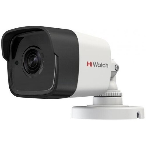 HiWatch Камера видеонаблюдения аналоговая HiWatch DS-T500A(B) (3.6MM) 3.6-3.6мм HD-TVI цв. корп: белый
