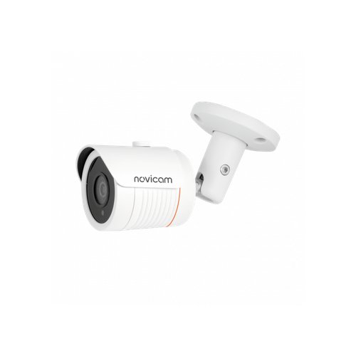 BASIC 53 Novicam v.1472- IP видеокамера, 5 Мп 20 к/с, объектив 2.8 мм, уличнаяIP67, ИК 30м, DC 12В/PoE, аудиовход